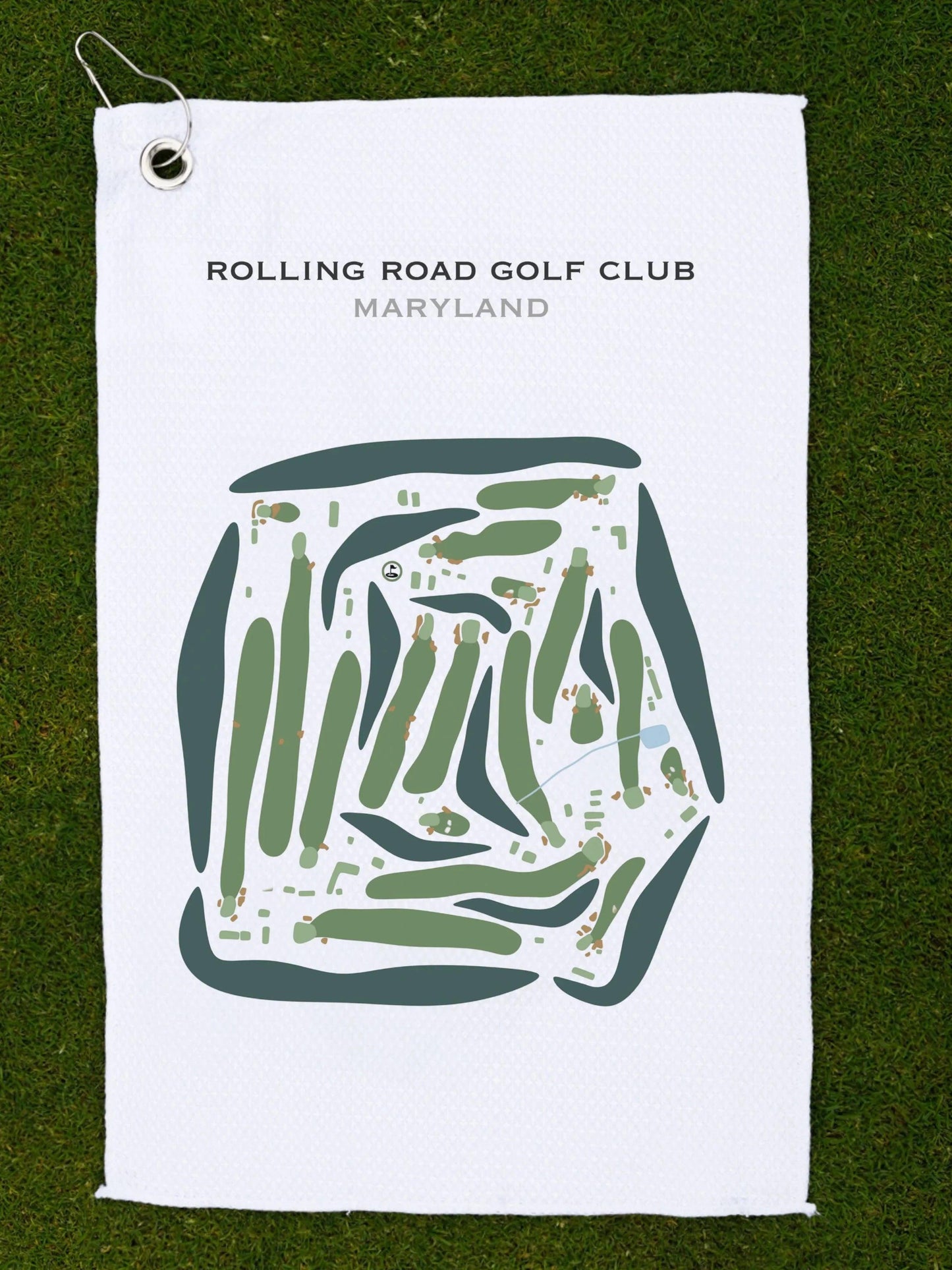 Rolling Road Golf Club, Maryland - Printed Golf Courses