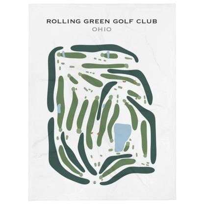 Rolling Green Golf Club, Ohio - Printed Golf Courses