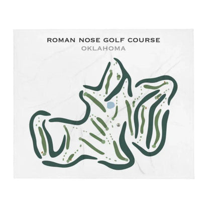 Roman Nose Golf Course, Oklahoma - Printed Golf Courses