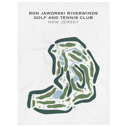 Ron Jaworski's RiverWinds Golf & Tennis Club, New Jersey - Printed Golf Courses