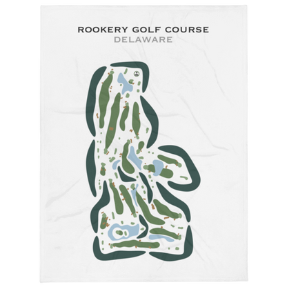 Rookery Golf Course, Delaware - Printed Golf Courses