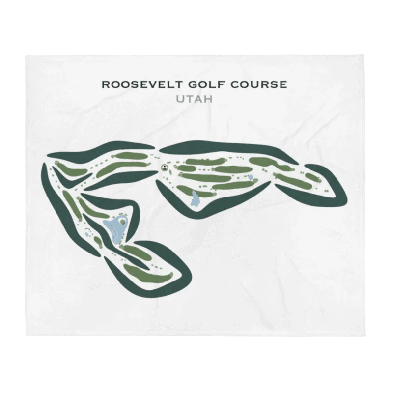 Roosevelt Golf Course, Roosevelt Utah - Printed Golf Courses