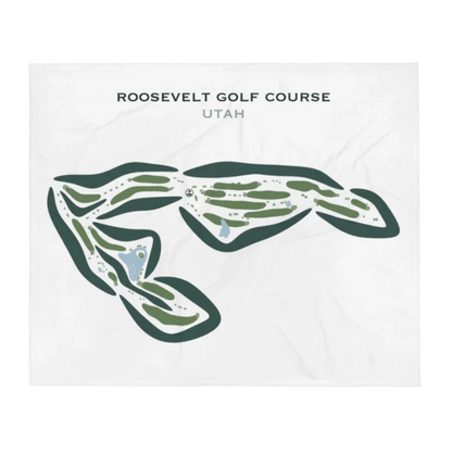 Roosevelt Golf Course, Roosevelt Utah - Printed Golf Courses