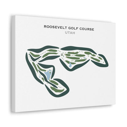 Roosevelt Golf Course, Roosevelt Utah - Printed Golf Courses