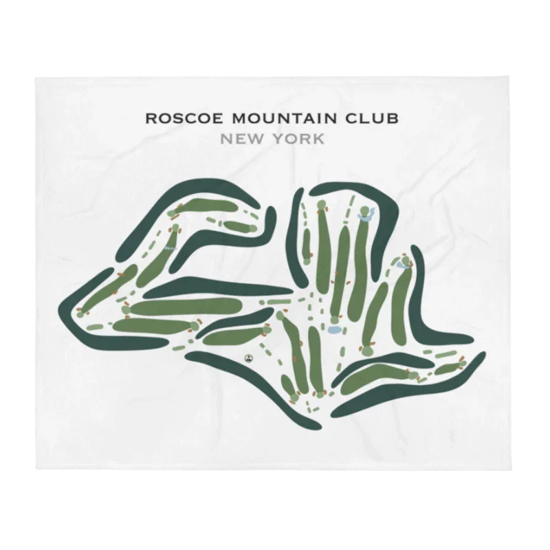 Roscoe Mountain Club, New York - Printed Golf Courses
