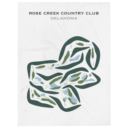 Rose Creek Country Club, Oklahoma - Printed Golf Courses