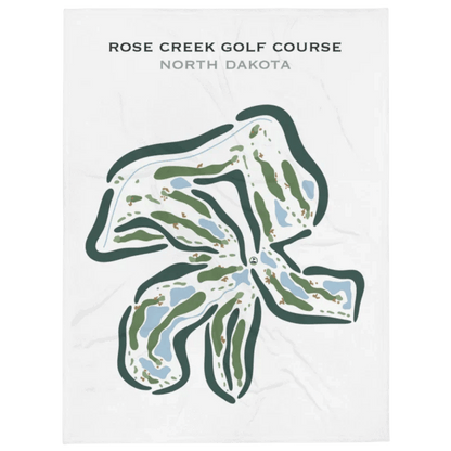 Rose Creek Golf Course, North Dakota - Printed Golf Courses