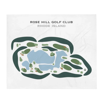 Rose Hill Golf Club, Rhode Island - Printed Golf Courses