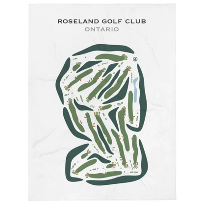 Roseland Golf Club, Canada - Printed Golf Courses