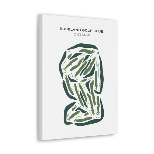 Roseland Golf Club, Canada - Printed Golf Courses