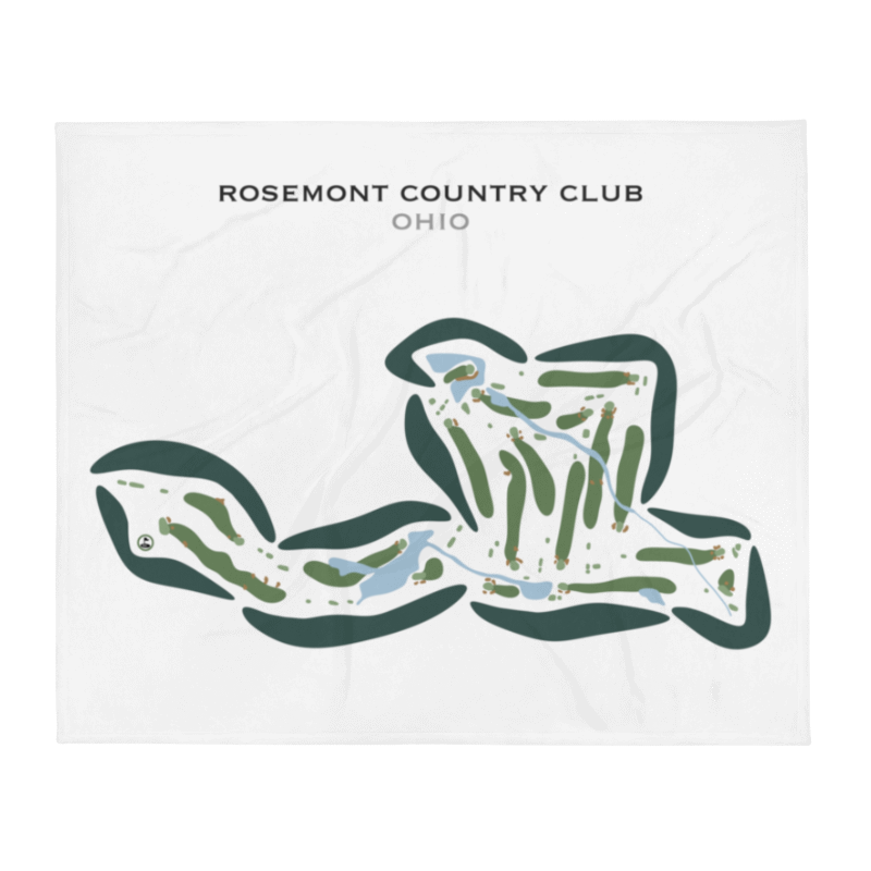 Rosemont Country Club, Ohio - Printed Golf Courses