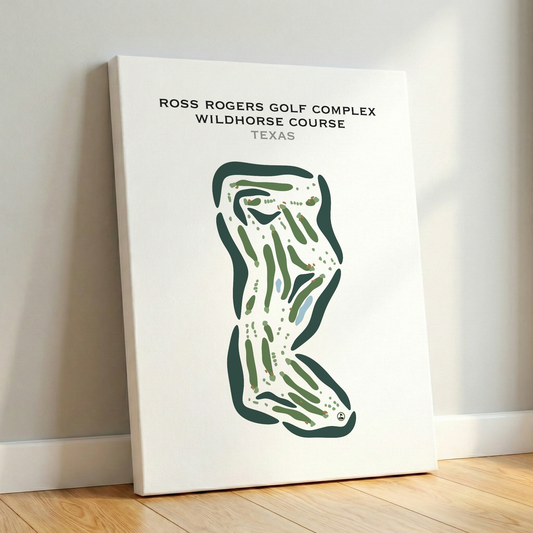Ross Rogers Golf Complex - WildHorse Course, Texas - Printed Golf Courses