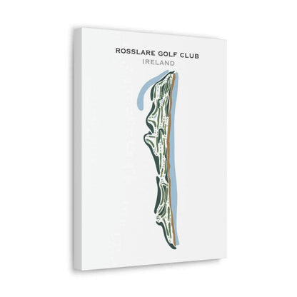 Rosslare Golf Club, Ireland - Printed Golf Courses