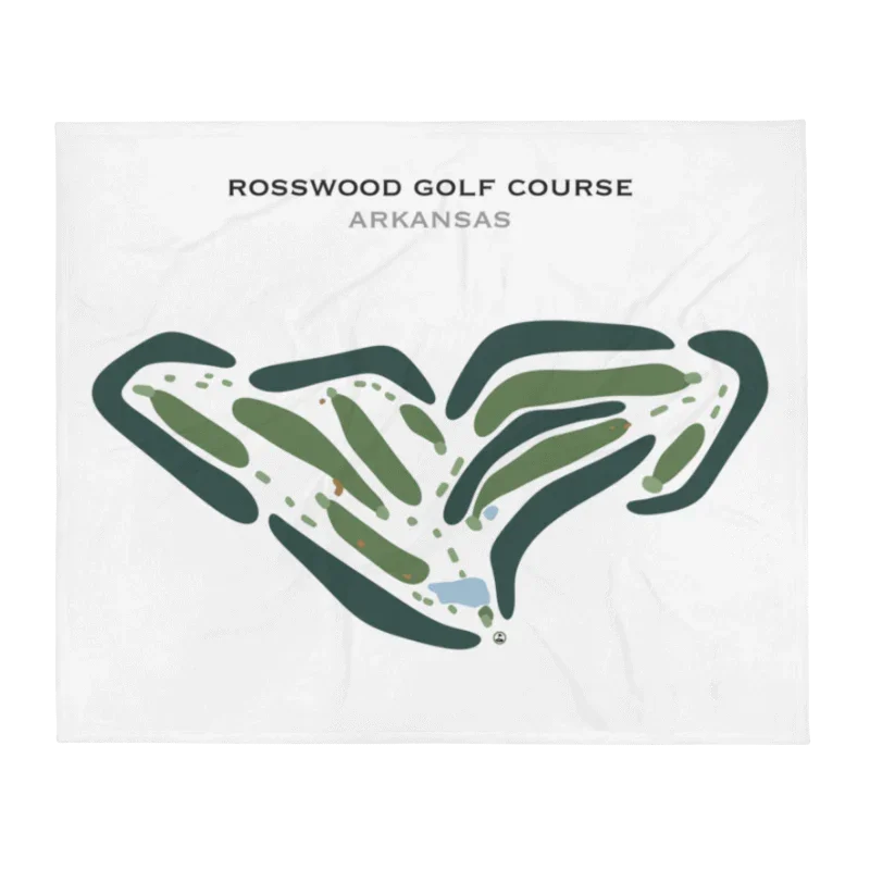 Rosswood Golf Course, Arkansas - Printed Golf Courses