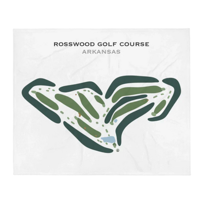 Rosswood Golf Course, Arkansas - Printed Golf Courses