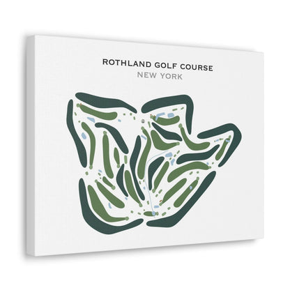 Rothland Golf Course, New York - Printed Golf Courses