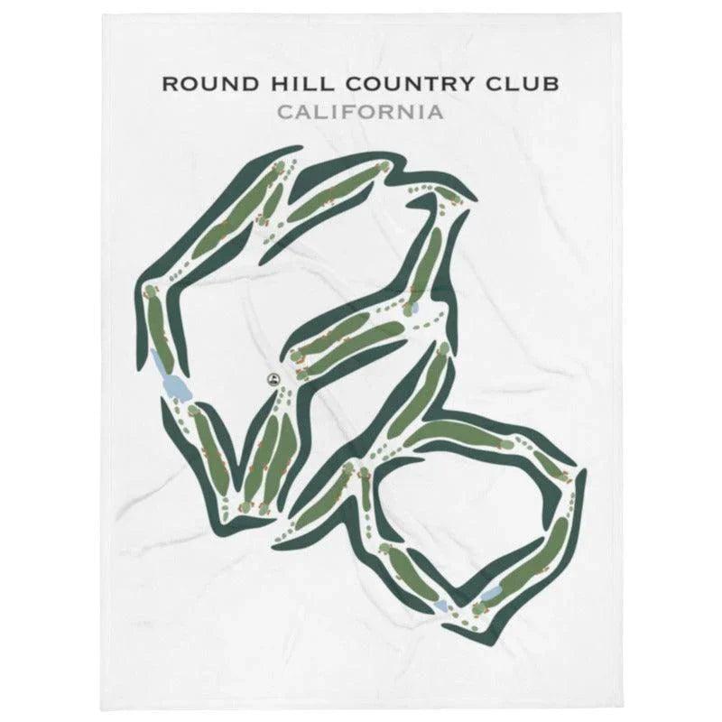 Round Hill Country Club, California - Printed Golf Courses