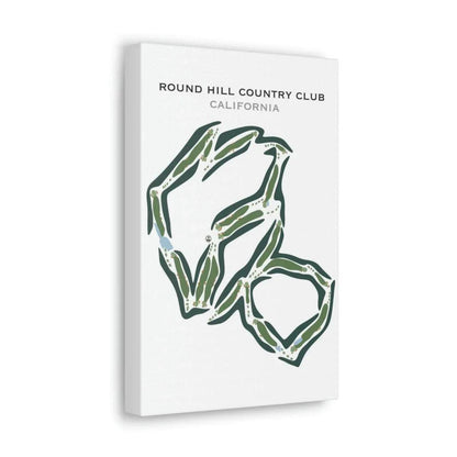 Round Hill Country Club, California - Printed Golf Courses