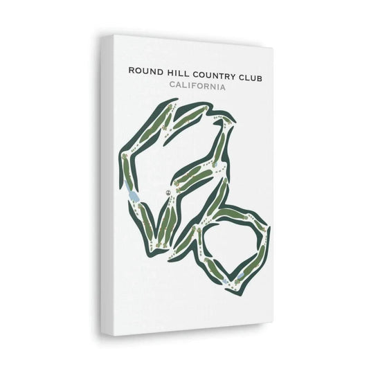 Round Hill Country Club, California - Printed Golf Courses