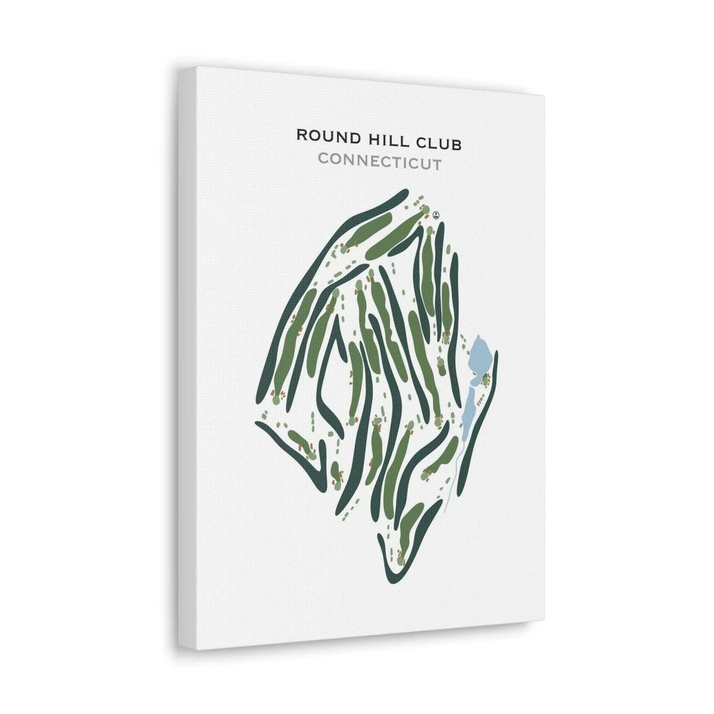 Round Hill Club, Connecticut - Printed Golf Courses
