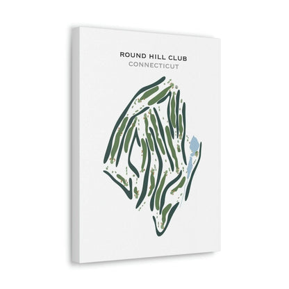 Round Hill Club, Connecticut - Printed Golf Courses