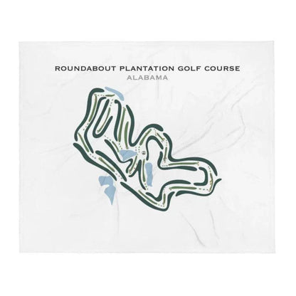 Roundabout Plantation Golf Course, Alabama - Printed Golf Courses