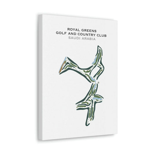 Royal Greens Golf & Country Club, Saudi Arabia - Printed Golf Courses