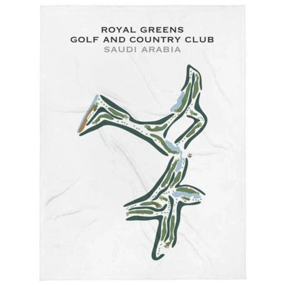 Royal Greens Golf & Country Club, Saudi Arabia - Printed Golf Courses