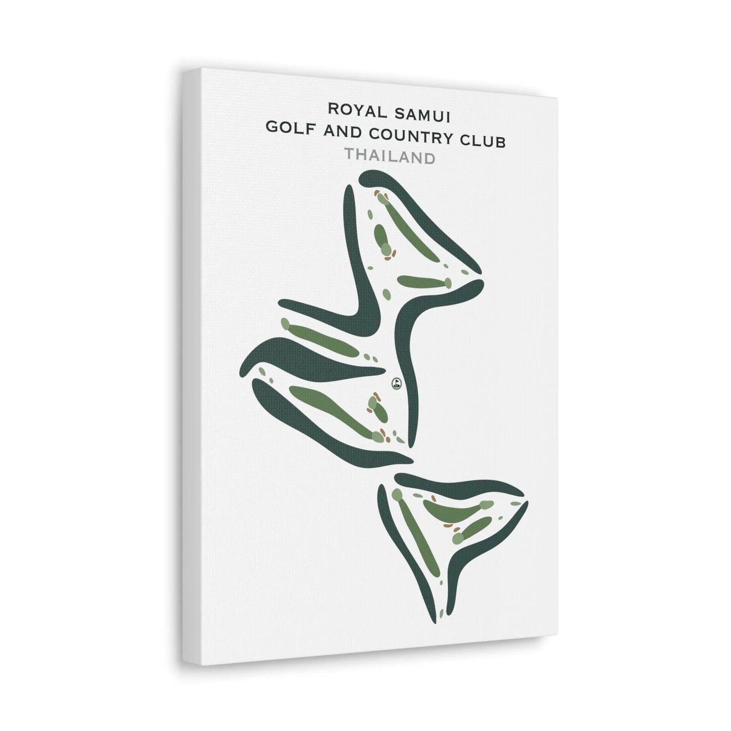 Royal Samui Golf and Country Club, Thailand - Printed Golf Courses