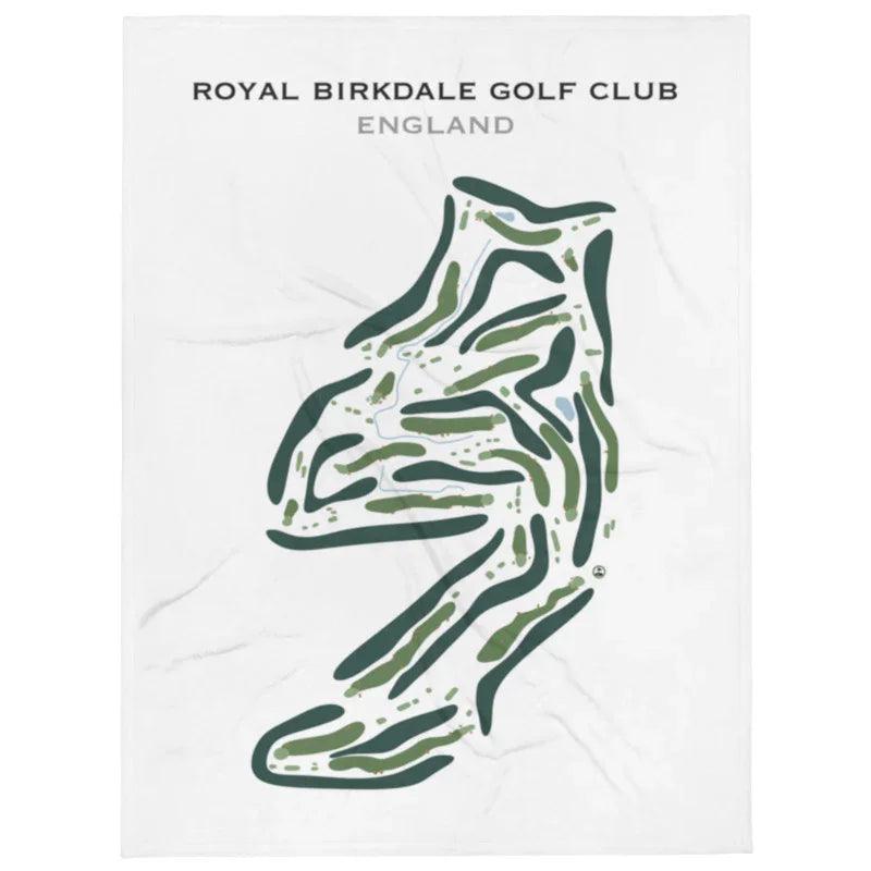 Royal Birkdale Golf Club, England - Printed Golf Course
