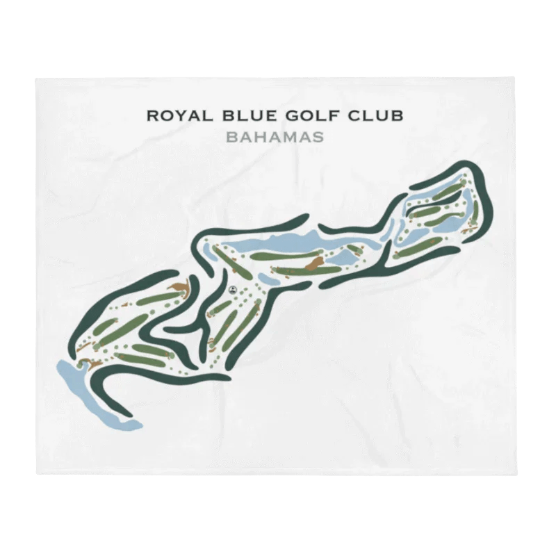 Royal Blue Golf Club, Bahamas - Printed Golf Courses