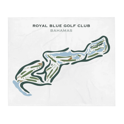 Royal Blue Golf Club, Bahamas - Printed Golf Courses