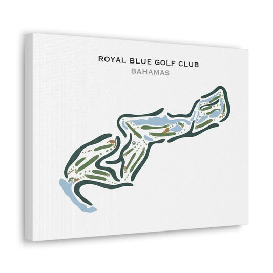 Royal Blue Golf Club, Bahamas - Printed Golf Courses