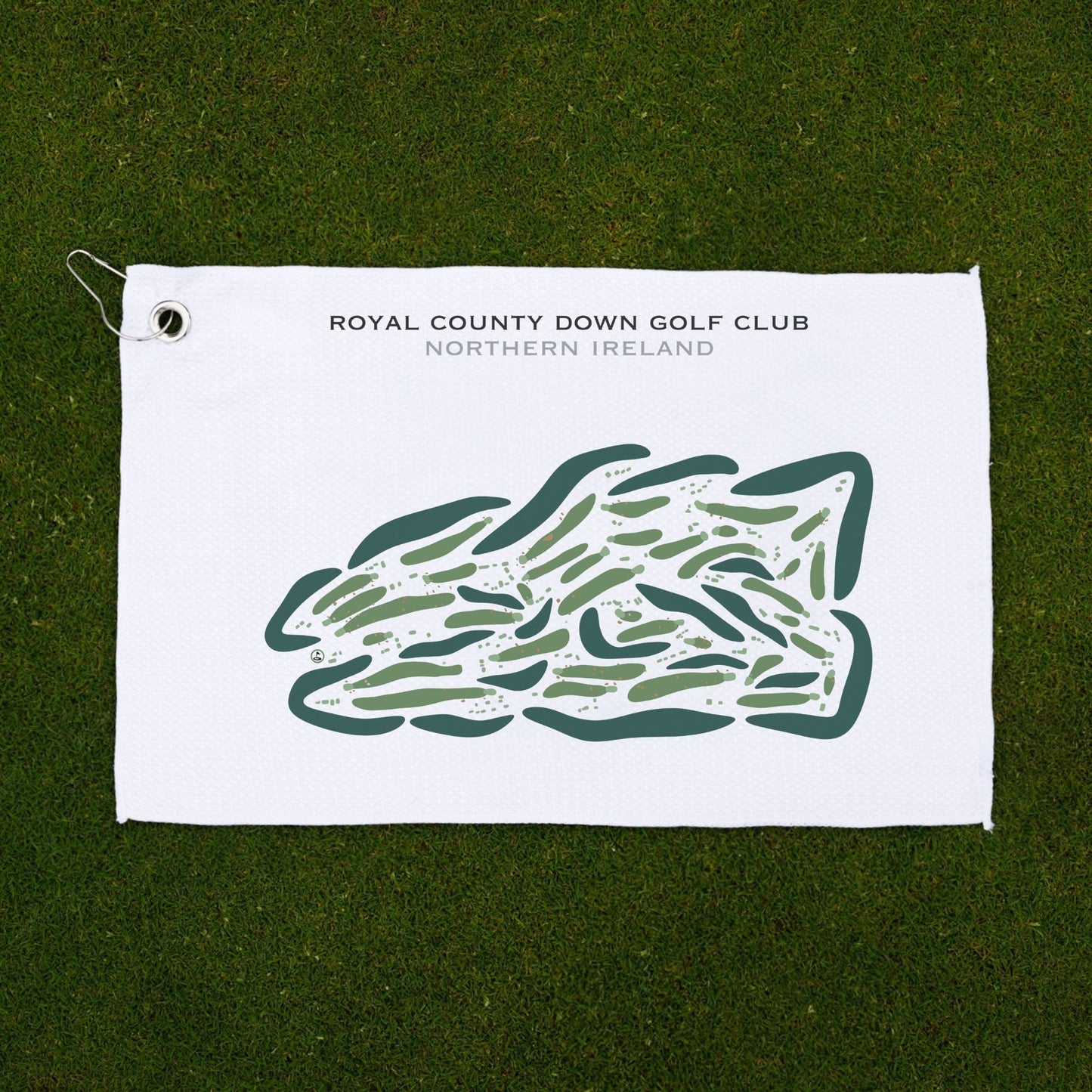 Royal County Down Golf Club, Northern Ireland - Printed Golf Courses
