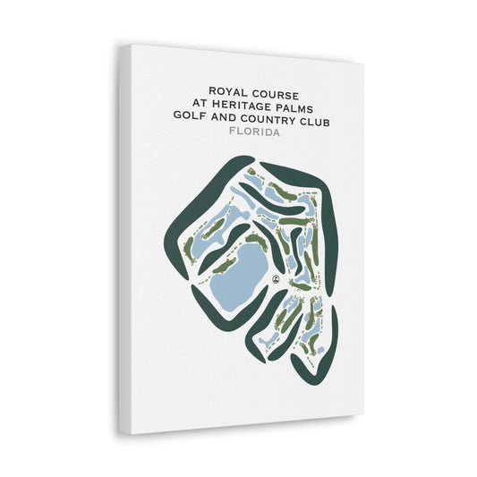 Royal Course at Heritage Palms Golf & Country Club, Florida - Printed Golf Courses