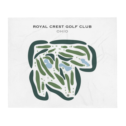 Royal Crest Golf Club, Ohio - Printed Golf Courses