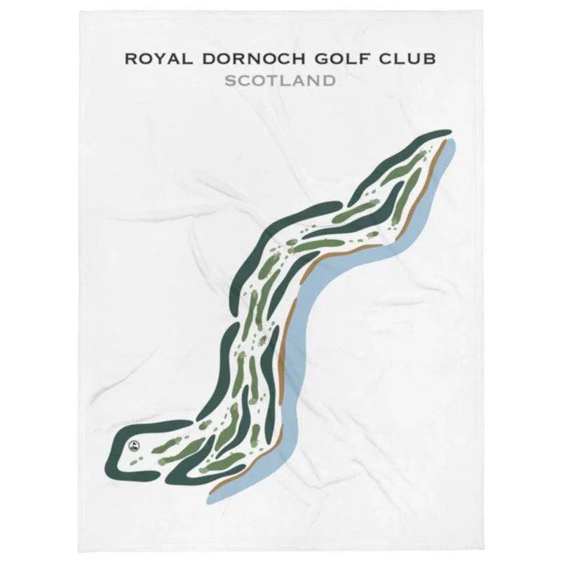 Royal Dornoch Golf Club, Dornoch Scotland - Printed Golf Courses