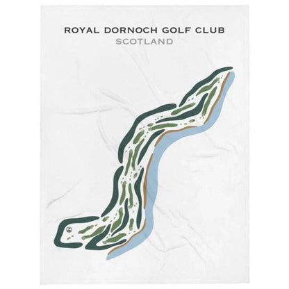 Royal Dornoch Golf Club, Dornoch Scotland - Printed Golf Courses
