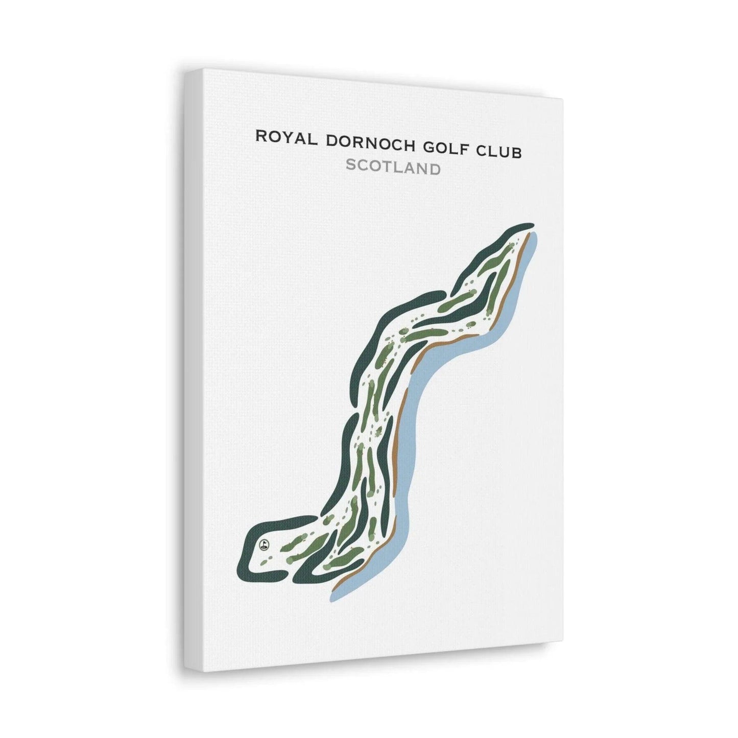 Royal Dornoch Golf Club, Dornoch Scotland - Printed Golf Courses