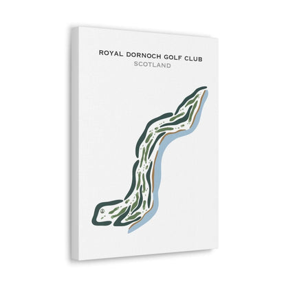 Royal Dornoch Golf Club, Dornoch Scotland - Printed Golf Courses