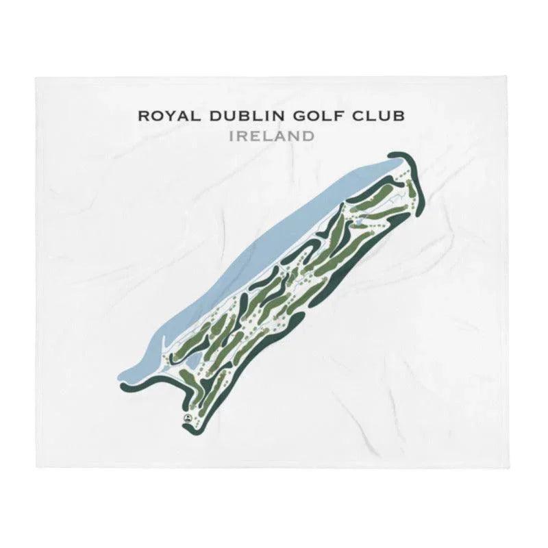 Royal Dublin Golf Club, Ireland - Printed Golf Courses