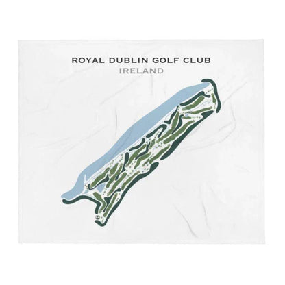 Royal Dublin Golf Club, Ireland - Printed Golf Courses