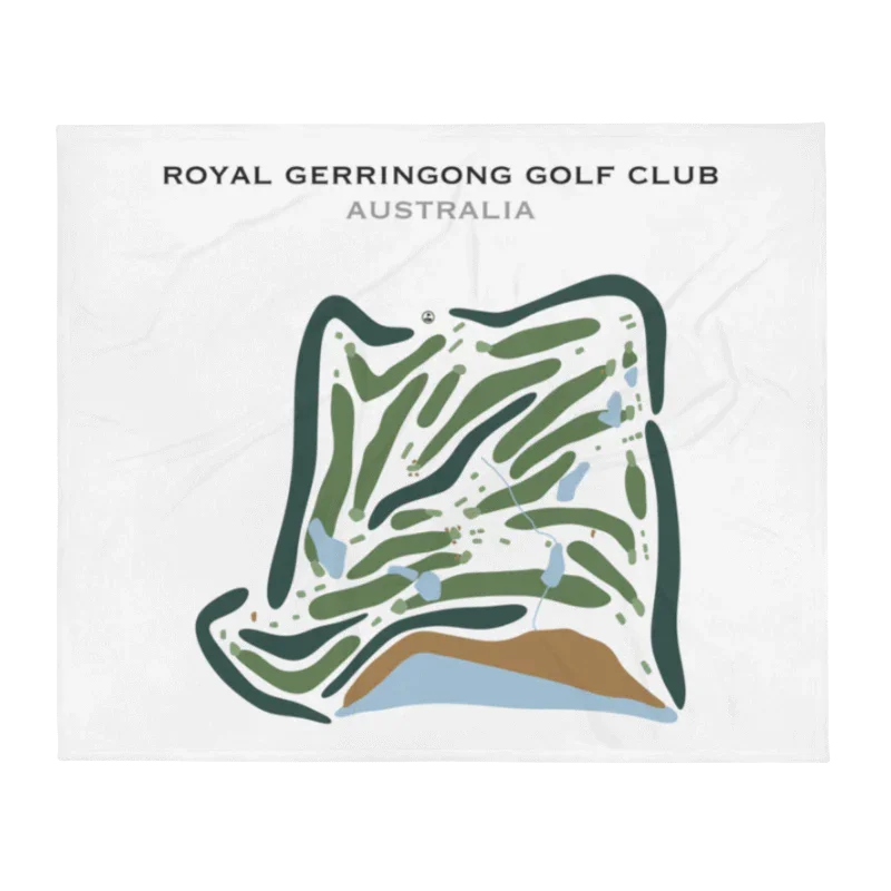 Royal Gerringong Golf Club, Australia - Printed Golf Courses