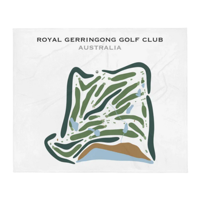 Royal Gerringong Golf Club, Australia - Printed Golf Courses