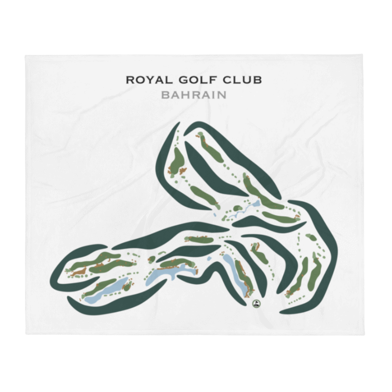 Royal Golf Club, Bahrain - Printed Golf Courses