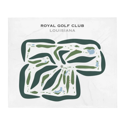 Royal Golf Club, Louisiana - Printed Golf Courses