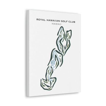 Royal Hawaiian Golf Club, Hawaii - Printed Golf Courses