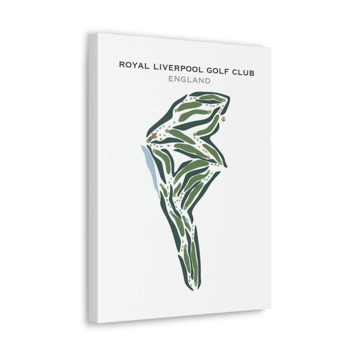 Royal Liverpool Golf Club, England - Printed Golf Courses