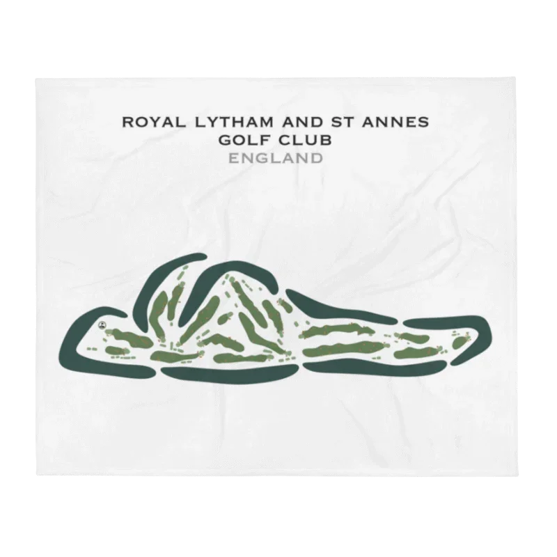Royal Lytham & St Annes Golf Club, England - Printed Golf Courses