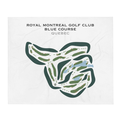 Royal Montreal Golf Club, Blue Course, Quebec, Canada - Printed Golf Courses